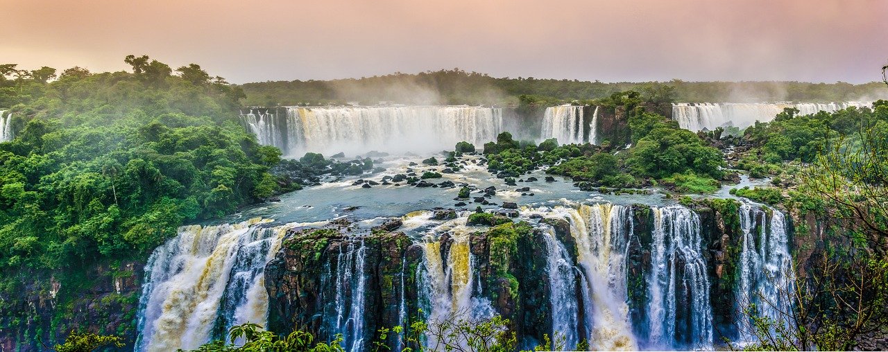 waterfalls rainforest